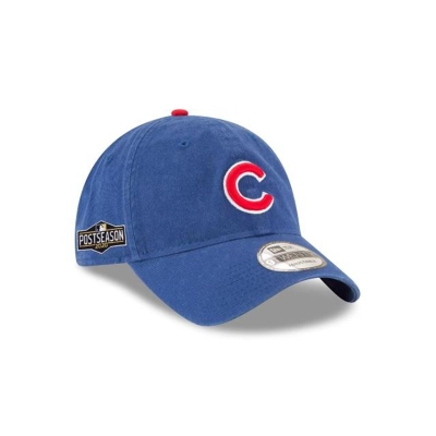 Sapca New Era Chicago Cubs MLB Postseason Side Patch 9TWENTY Adjustable - Albastri